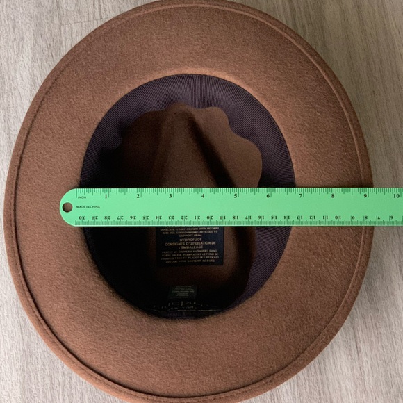 Eric Javits Wool Fedora Hat Brown Size One - Picture 13 of 15